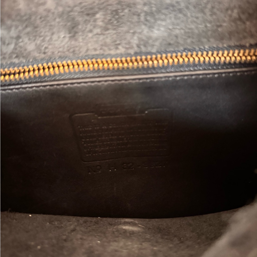 Vintage Coach Black Willis Top Handle Satchel - Picture 4 of 11
